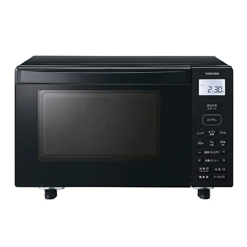 18L オーブンレンジ ブラック レンジ最高出力900W ER-40C-K 東芝【TOSHIBA】【フラット庫内モデル】
