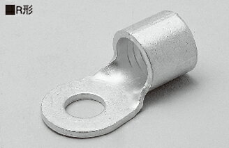 ニチフ　R22-8 【100個入り】 銅線用裸圧着端子（R形）丸形