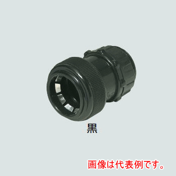 未来工業 FPK-22YK （黒） 10個入り （PF管22用）コネクタ