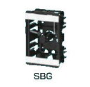未来工業 小判スライドボックス 1ケ用 (センター磁石付) SBG