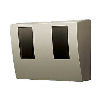 パナソニック スマートデザインシリーズWHMボックス2コ用・30A - 120A用 シャンパンブロンズ (東京電力管内向け) BQKN8325QK