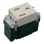 パナソニック WN11511F 埋込扉付接地コンセント（送り端子付）（ベージュ）