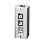 パナソニック BL83021 操作用押釦 PB-3S露出形 1a1b＋1a1b＋1a1b(黒・黒・赤)