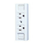 パナソニック WK1512SWK 接地15A露出ダブルコンセント