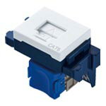 パナソニック　NR3170MCW　SO-STYLE（ソー・スタイル）ぐっとすシリーズ情報モジュラジャック(CAT6)(埋込型)(マットセラミックホワイト)