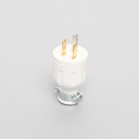 アメリカン電機 7112GR-IV-New プラグ (ゴムカバー) 接地形2P 15A 125V (NEMA 5-15)