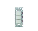神保電器 【NKシリーズ】 NKW03009PW (PW:ピュアホワイト) NKW3路ガイドランプ付スイッチトリプルセット