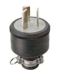 明工社【MP2528】設備工事用配線器具 3P 30A 250V ゴムプラグ