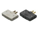 明工社【MR2957W3 ホワイト / MR2957B 黒】15A テーブルタップ(3コロ)