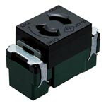 パナソニック【 WN1061MB 】埋込抜け止めコンセント(マットブラック)