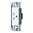 パナソニック【 WTL19223MW 】15A・20A兼用埋込接地コンセント(250V)(金属枠付)(マットセラミックホワイト)