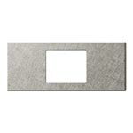 パナソニック 【 WCF9601S 】Sプレート(1コ用)(バイブレーション仕上げ)(エクストラメタル)(シルバー)