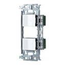 パナソニック【 WNSS51595W 】SO-STYLE 埋込スイッチセット(ほたるスイッチC×2)(マットホワイト)