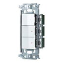 パナソニック【 WNSS51588W 】SO-STYLE 埋込スイッチセット(ほたるスイッチC、パイロットスイッチC 0.5A×2 )(マットホワイト)