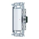 パナソニック【 WNSS53989W 】SO-STYLE 埋込ロングハンドルスイッチセット(パイロットスイッチC 0.5A)(マットホワイト)