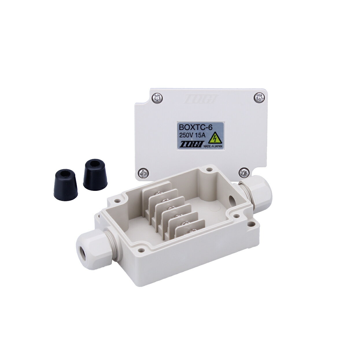 東洋技研 【 BOXTC-6 】BOXTCシリーズ 中継ボックス / 端子台付き