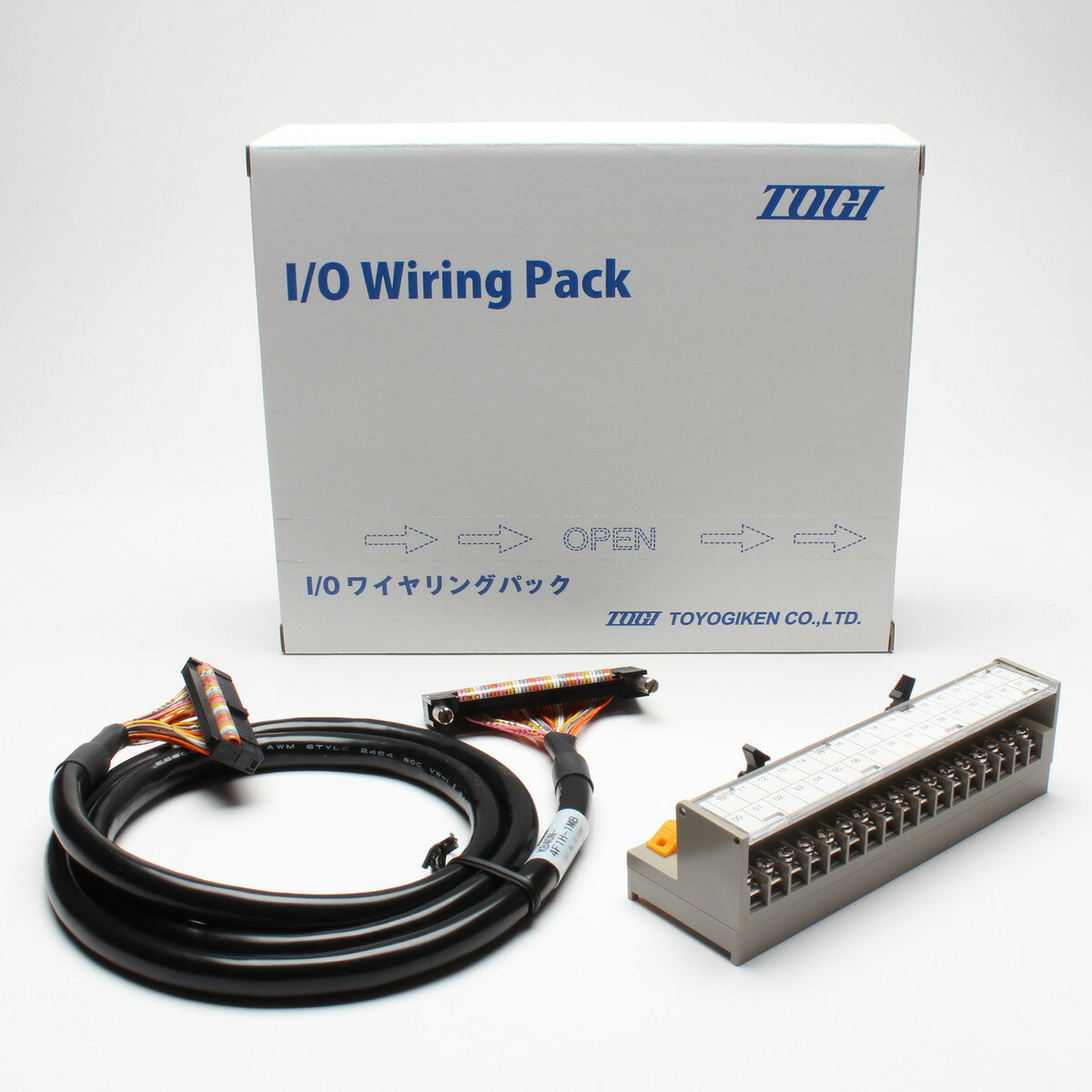 東洋技研 【 PCN7-F-1.5 】PCN7シリーズ I/Oワイヤリングパック（PCN7-1H40-TB34-M2 / KB40N-4F1H-1.5MB）セット