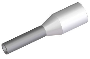 東洋技研 【 TA0.5-8WH 】DINに基づく絶縁スリーブ付きフェルール（TA）（棒圧着端子）【100個入り】