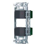 パナソニック【 WNSS51797H 】SO-STYLE 埋込スイッチセット(パイロットスイッチC 4A×2)(マットグレー)