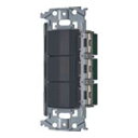 パナソニック【 WNSS50242H 】SO-STYLE 埋込スイッチセット(スイッチC、E、C)(マットグレー)