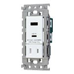 パナソニック【 WTL147740MW 】SO-STYLE（ソー・スタイル）埋込充電用USBコンセン...