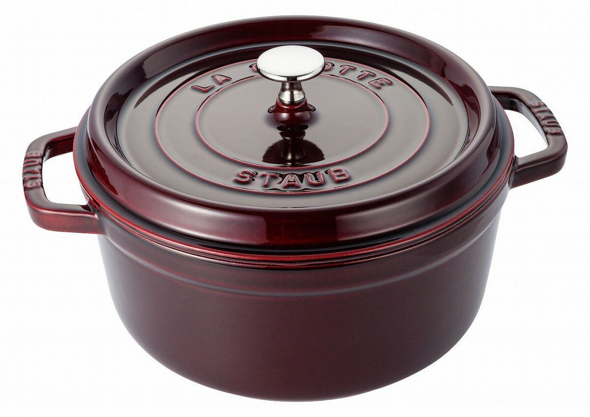 ストウブ　ピコ・ココット　ラウンド28　グレナディン