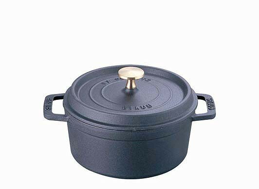 ストウブ　ピコ・ココット　ラウンド30　黒　40509-863