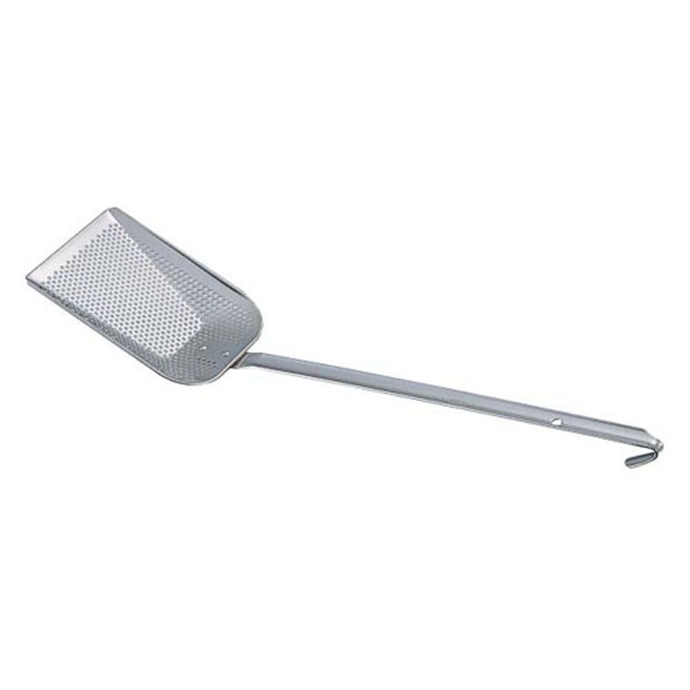 エコクリーン18-8フライヤー用角カス揚L　UKパンチング　板ハンドル