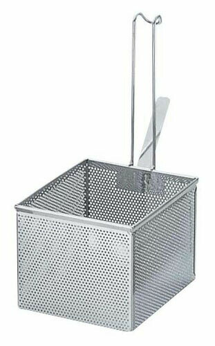 パンチング　ワイヤー柄角型うどん揚げ