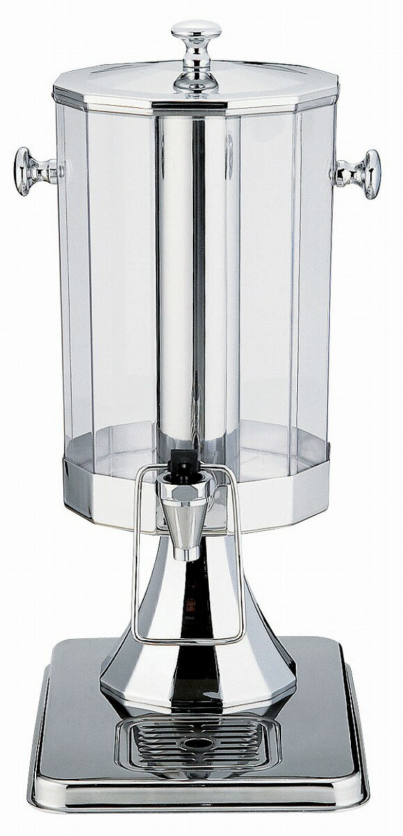 KINGO　多角型ジュースディスペンサー小　C-10401-2　6L