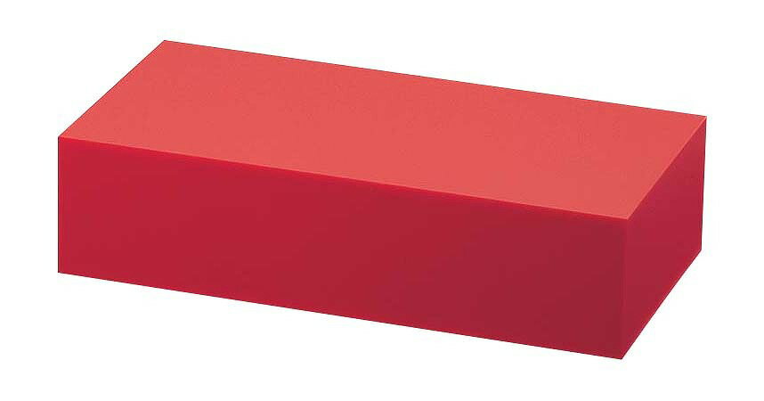 アクリル　ディスプレイBOX　中朱マット　B30-6