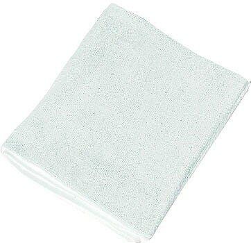 ミューファン　抗菌フェイスタオル（12枚入）　白