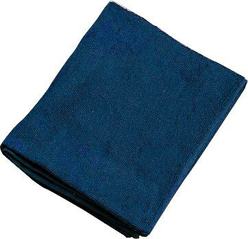 ミューファン　抗菌フェイスタオル（12枚入）　紺