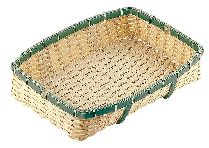 PP　竹　角型　深ざる40型　OB-400-BB