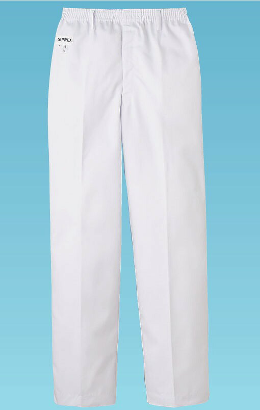 男性用パンツ　FH-1108（ホワイト）S　総ゴム