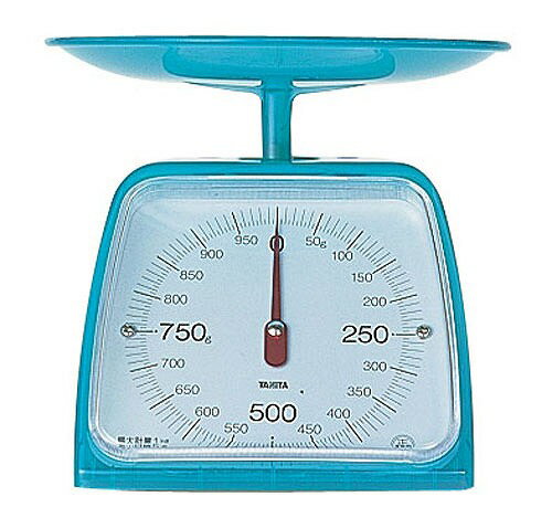 タニタ　クッキングスケール　KA-001クリアブルー