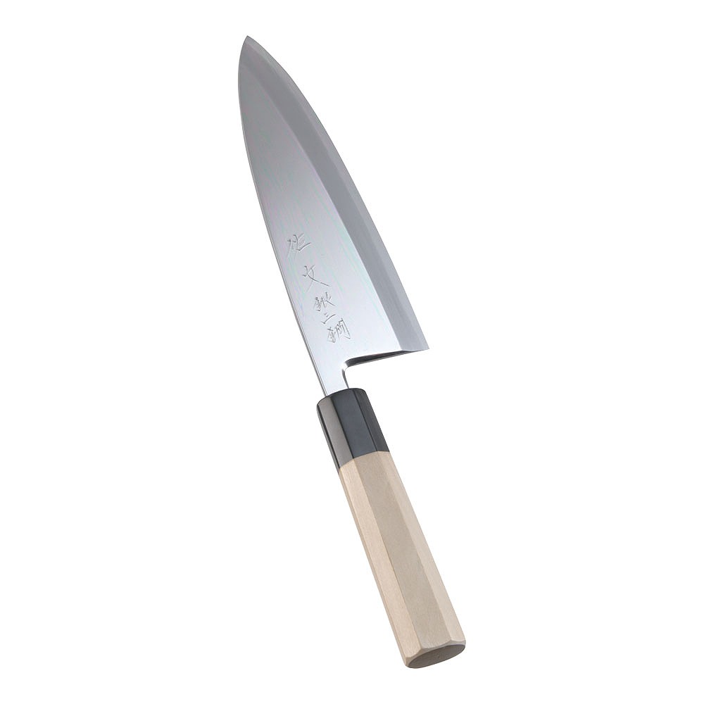 SA佐文　銀三鏡面仕上　出刃18cm