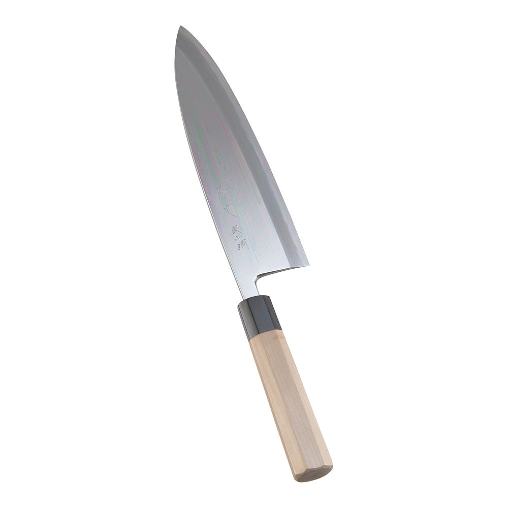 SA佐文　銀三鏡面仕上　出刃24cm