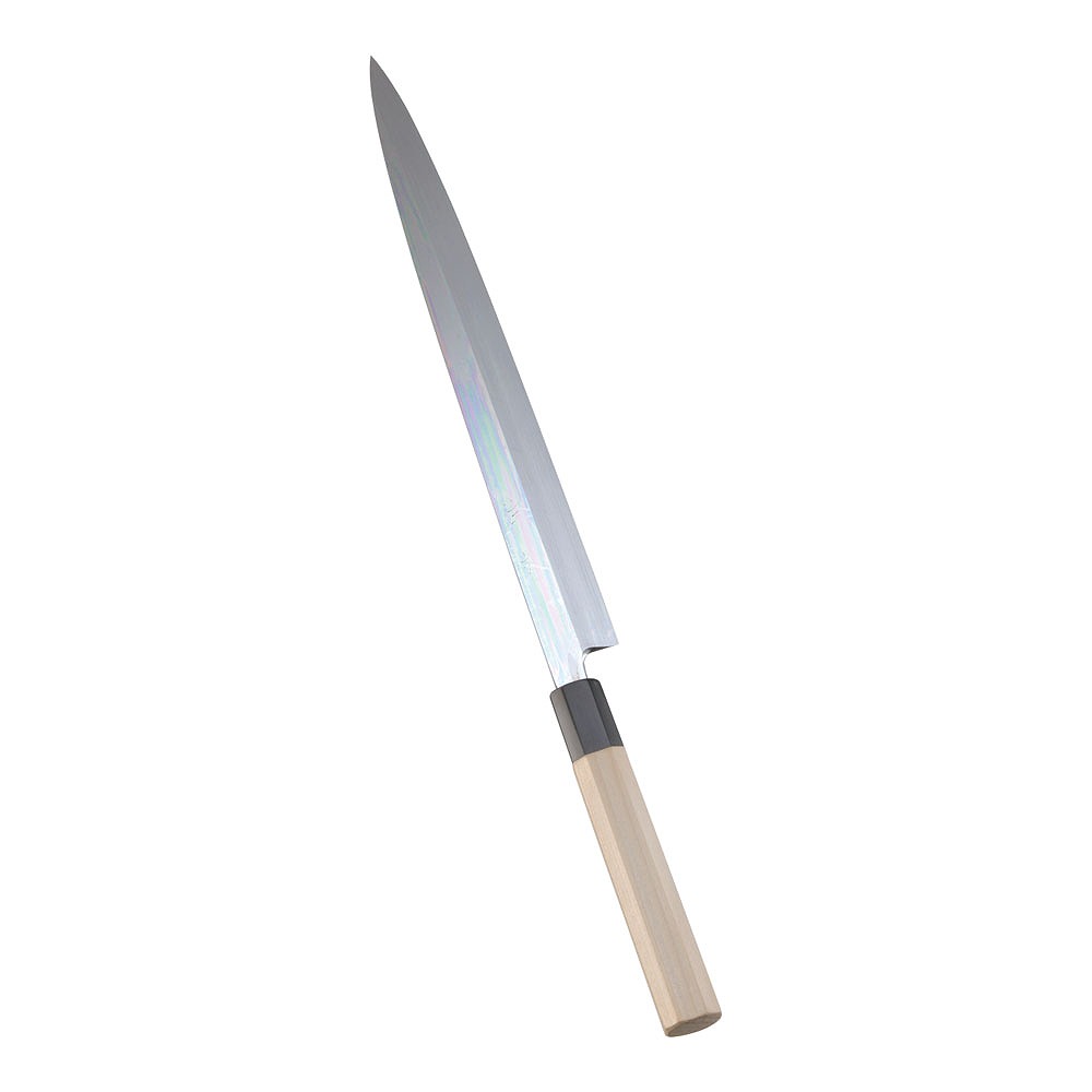 SA佐文　本焼鏡面仕上　ふぐ引　木製サヤ30