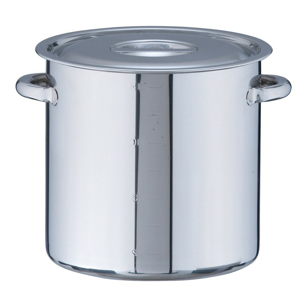 SA18-8　寸胴鍋（目盛付）27cm