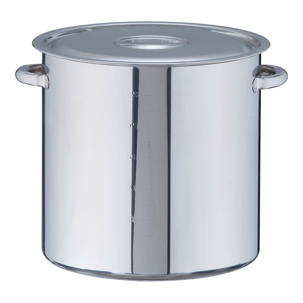 SA18-8　寸胴鍋（目盛付）33cm