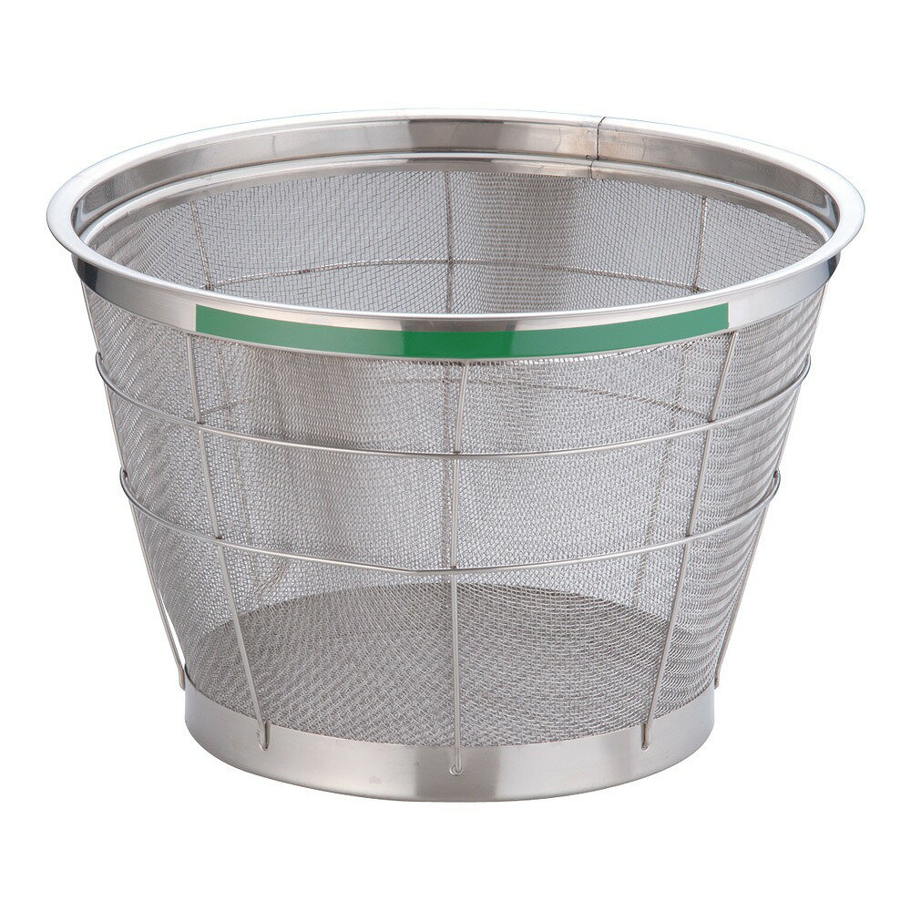 TKG　NEWマンモス　カラー　深型ざる35　グリーン