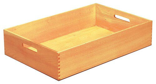 白木　料理運び盆　（ウレタン塗装）