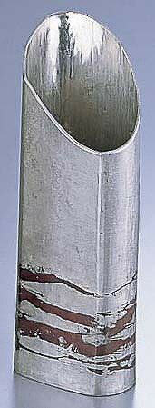 銅錫被　刷毛目篇筒ストレート酒器SG008　200