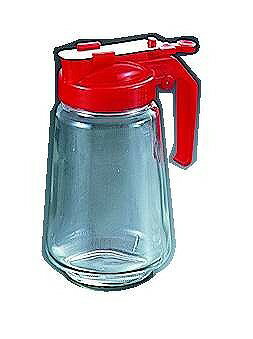 ガラス製　焼肉タレ入250　赤