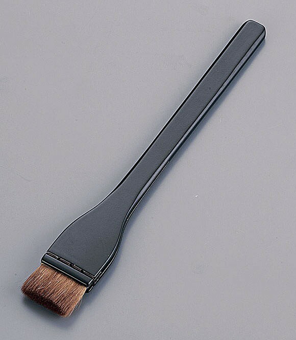 黒塗り柄刷毛（馬胴毛）30