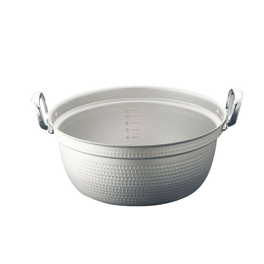 エコクリーン　マイスターアルミ極厚円付鍋36cm