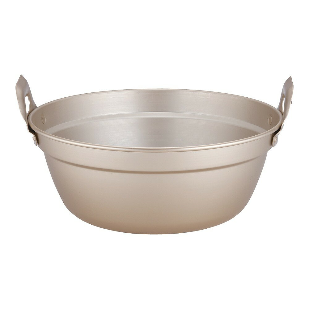 アカオ　しゅう酸アルマイト　段付鍋45cm