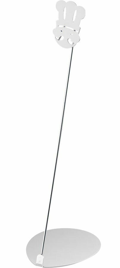 POPスタンド　シェフ 20cm　シルバー