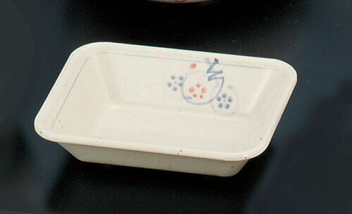 メラミン「かりん」角皿　DI−20−K